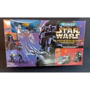 Galoob Micro Machines Star Wars TIE Fighter Pilot/Academy Transforming Action